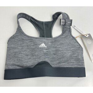 Adidas‎ Powerreact Training Medium-Support Padded Sports Bra XS A-C